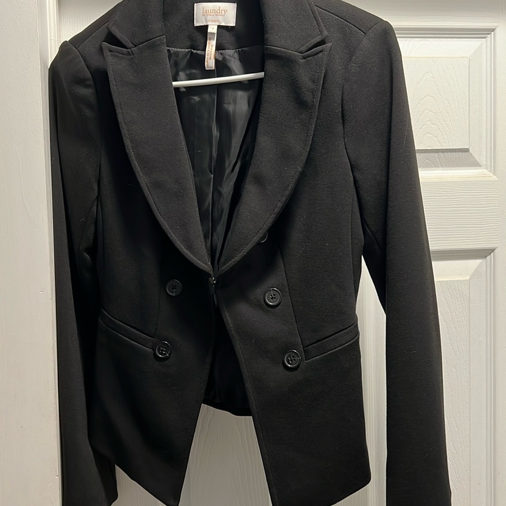 Laundry by Shelli Segal black blazer. Size 2
